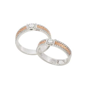 Diamond Wedding Rings - 20002737-20002738